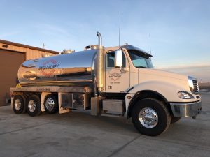 new white sweet honey truck